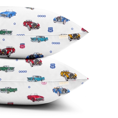 Набір наволочок на подушку 40х60 RETRO CARS