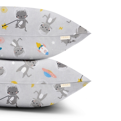 Набір наволочок на подушку 50х70 CATS ASTRONAUTS