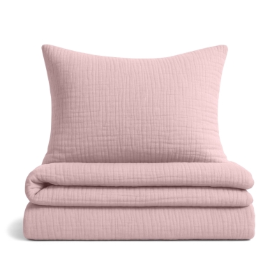 Дитяча постіль без простирадла муслін ROSE