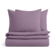 Двоспальний комплект без простирадла муслін AMETHYST