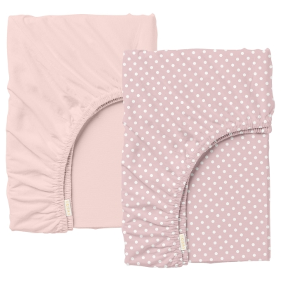 Набір простирадло на резинці 60х120 ROSE DOTS