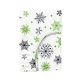 Простирадло на резинці в дитяче ліжечко 60х120 SNOWFLAKES CS3