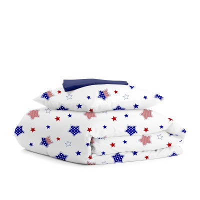 Підліткова постільна білизна STAR AMERICA DARK BLUE