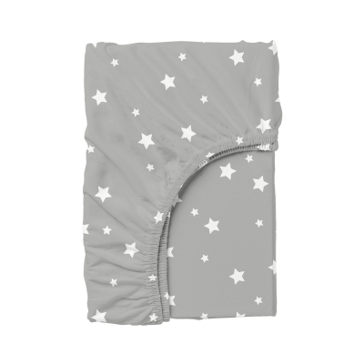Простирадло на резинці 200x200 GREY STARSFALL