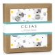 Непромокаючий наматрацник 70х120 GREY TEDDY BEAR