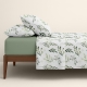 Євро постільна білизна з простирадлом на резинці OLIVE MOOD CS5