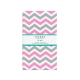 Набір простирадло на резинці 60х120 PINK ZIGZAG & DOTS