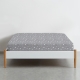 Простирадло на резинці 200x200 GREY STARSFALL