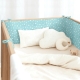 Бортики в дитяче ліжечко MINT STARFALLS