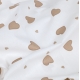 Наволочка на подушку 40х60 BEIGE HEARTS
