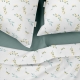 Євро постільна білизна з простирадлом на резинці PINE BRANCHLETS CS1