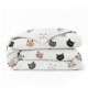 Дитяча постільна білизна фланель в ліжечко PLAYFUL CATS CS5