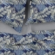 Наволочка на подушку 60х60 BLUE FOLIAGE