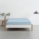 Набір простирадло на резинці 180х200 LIGHT BLUE ZIGZAG