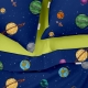 Полуторна постільна білизна з простирадлом на резинці SPACE CS3