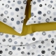 Полуторна постільна білизна з простирадлом на резинці YARN BALLS CS5