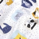 Багаторазова непромокаюча пелюшка 50х70 ANIMALS COLOR
