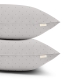 Євро постільна білизна з простирадлом на резинці MINI DOTS CS37