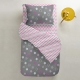 Набір простирадло на резинці 60х120 PINK ZIGZAG & DOTS