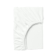Набір простирадло на резинці 140х200 WHITE / BLACK