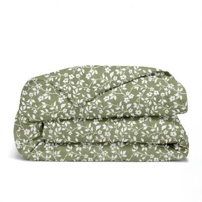 Підковдра двоспальна 180х220 Olive Flowers