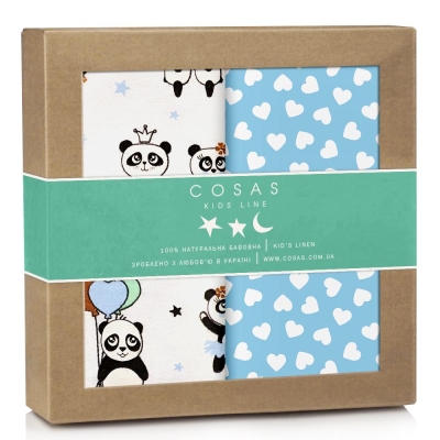 Багаторазові пелюшки дитячі PANDA STAR 2шт