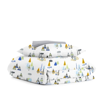 Дитяча постільна білизна в ліжечко FOREST WIGWAM CS1