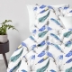 Сімейна постільна білизна з простирадлом на резинці MINT FEATHER