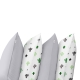 Набір наволочок на подушку 50х70 GREY / CACTUS