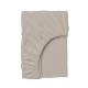 Сімейна постільна білизна з простирадлом на резинці BEIGE FOLIAGE CS3