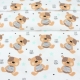 Дитяча постільна білизна фланель в ліжечко TEDDY BEAR CS2