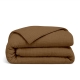 Підковдра євро муслін 220х240 COCOA BROWN