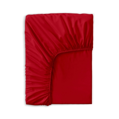 Простирадло сатин на резинці для коляски та люльки 40x80 BURGUNDY CS1