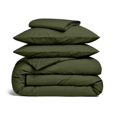 Двоспальна постіль з вареної бавовни FOREST CS1