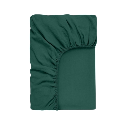 Простирадло на резинці з вареної бавовни 150х200 PINE