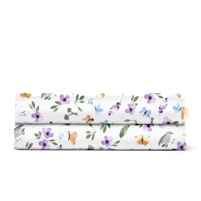 Дитяче простирадло 110х160 BIRDS CS2