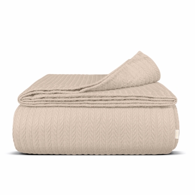 Плед покривало косичка 230х240 Magnolia Knitted Braid
