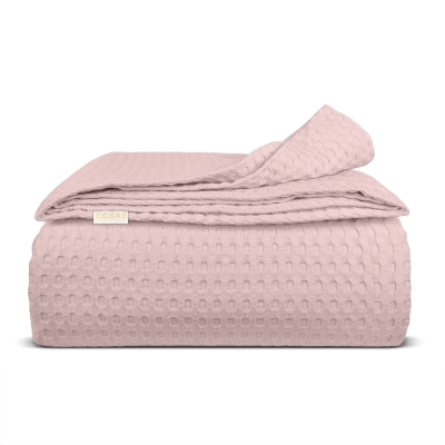Плед покривало 230х240 Sakura Waffle Weave