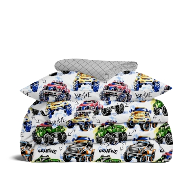 Підліткова постільна білизна BRAVE CARS