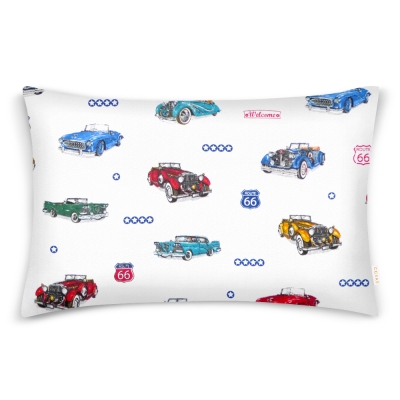 Наволочка на подушку 50х70 RETRO CARS