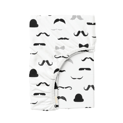 Простирадло на резинці для коляски та люльки 40x80 MUSTACHE