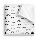 Багаторазова непромокаюча пелюшка 50х70 MUSTACHE