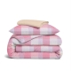 Дитяча постільна білизна фланель в ліжечко AMETHYST TARTAN CS4