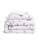 Підліткова постільна білизна фланель з простирадлом на резинці BLUE TALE CS6