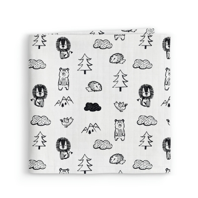 Муслінові пелюшки 75x75 ANIMALS