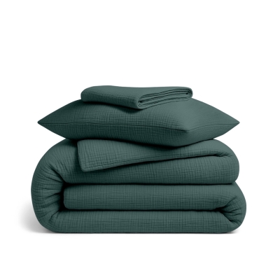 Дитяча постільна білизна муслін в ліжечко ASPARAGUS CS1