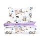 Дитяча постіль без простирадла OWL BEIGE FIO DOTS