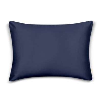 Наволочка сатин на подушку 50х50 DARK BLUE