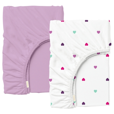 Набір простирадло на резинці 200х200 CAMELLIA PLAYFUL HEARTS