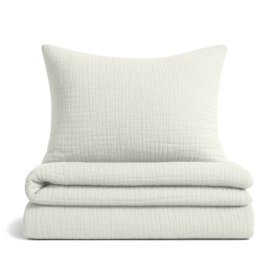 Підліткова постіль без простирадла муслін VANILLACREAM